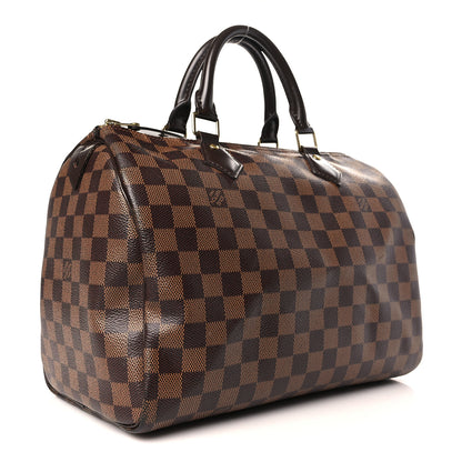 Louis Vuitton Damier Ebene Speedy 30 3 of 7