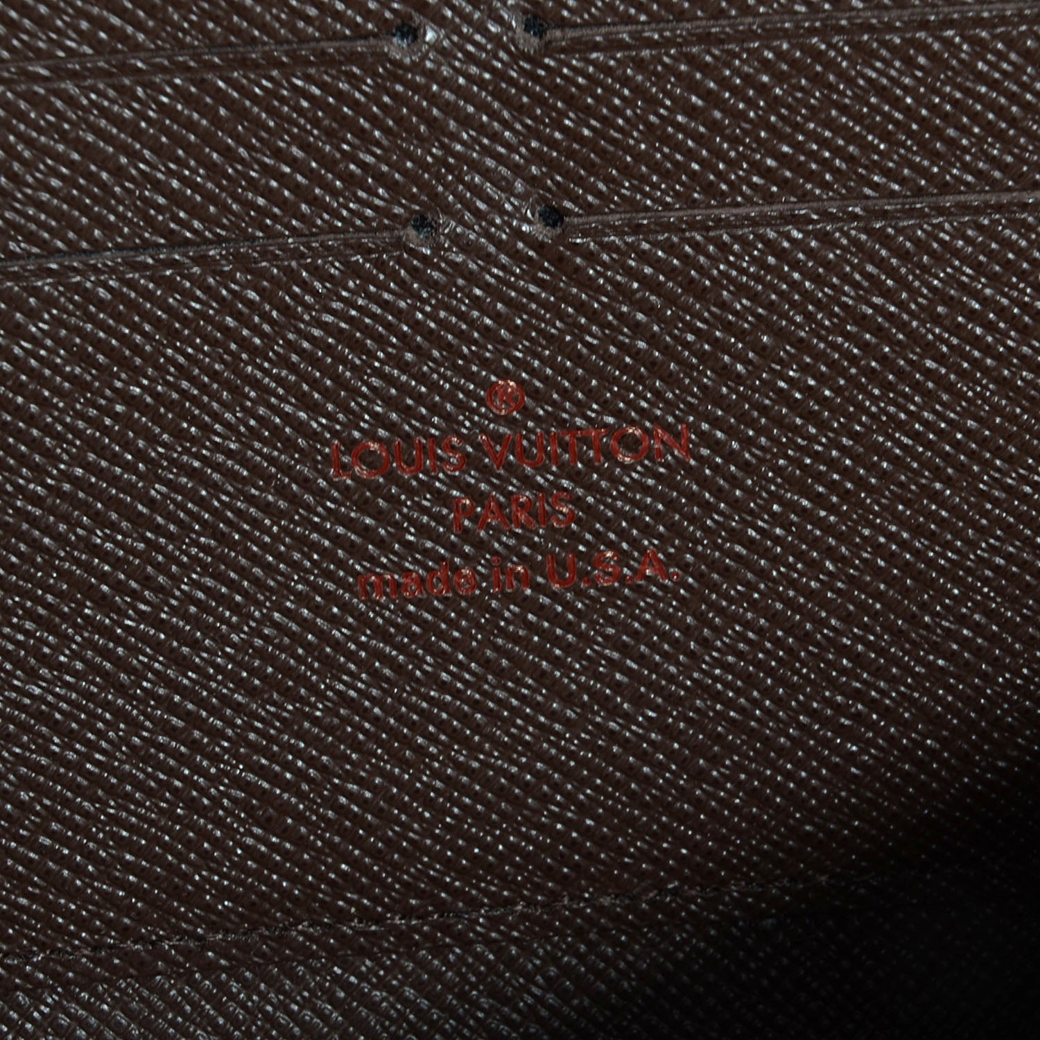 Louis Vuitton Damier Ebene Zippy Wallet 6 of 7