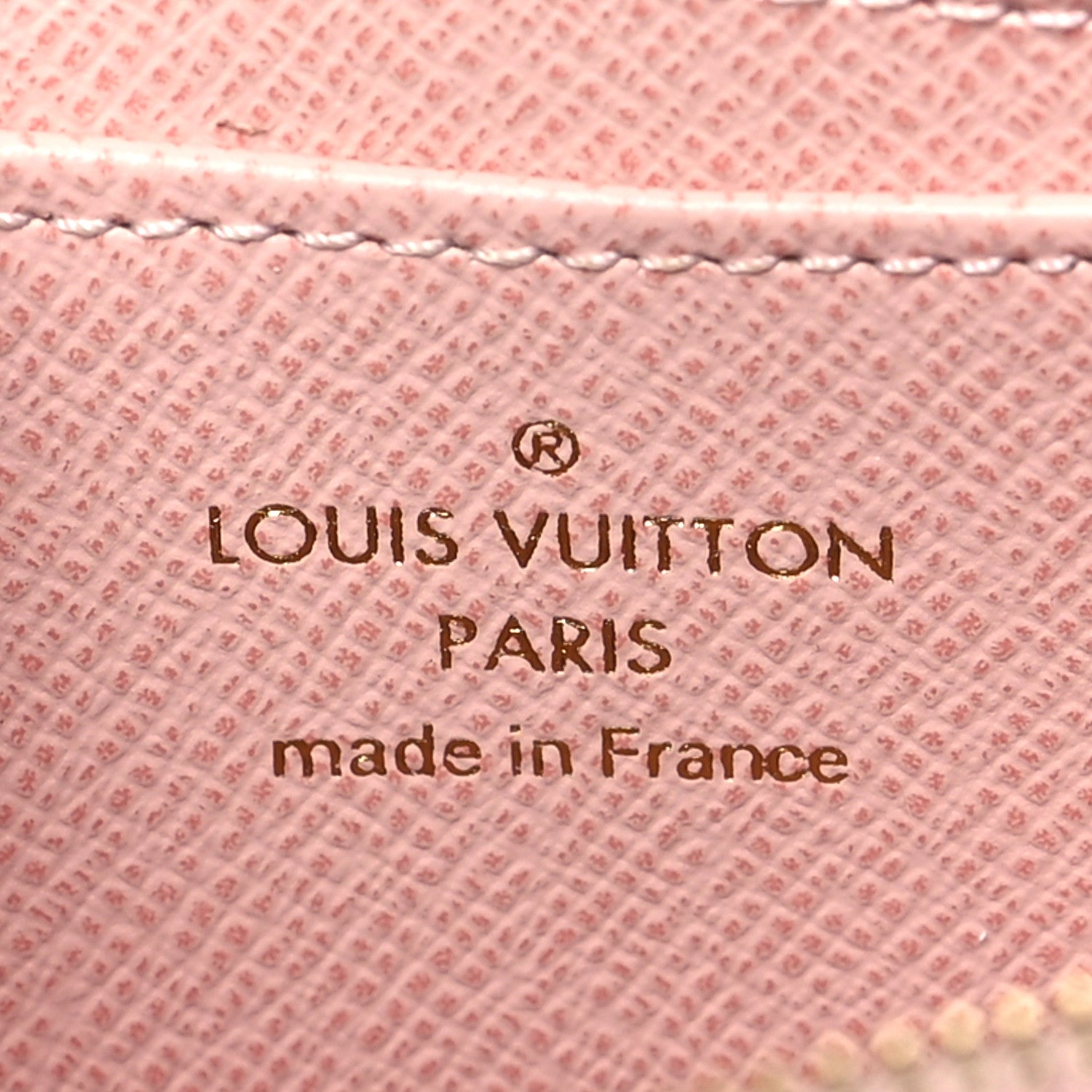 Louis Vuitton Damier Azur Zippy Coin Purse Rose Ballerine 6 of 7