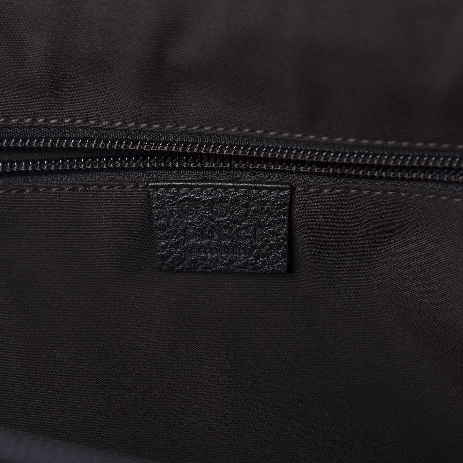 Gucci Nylon Monogram Executive Bag Dark Brown 7 of 8
