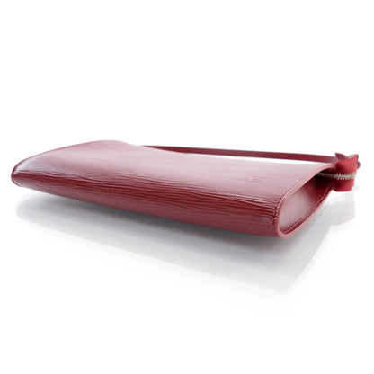 Louis Vuitton Epi Pochette Accessories 24 Red 3 of 6