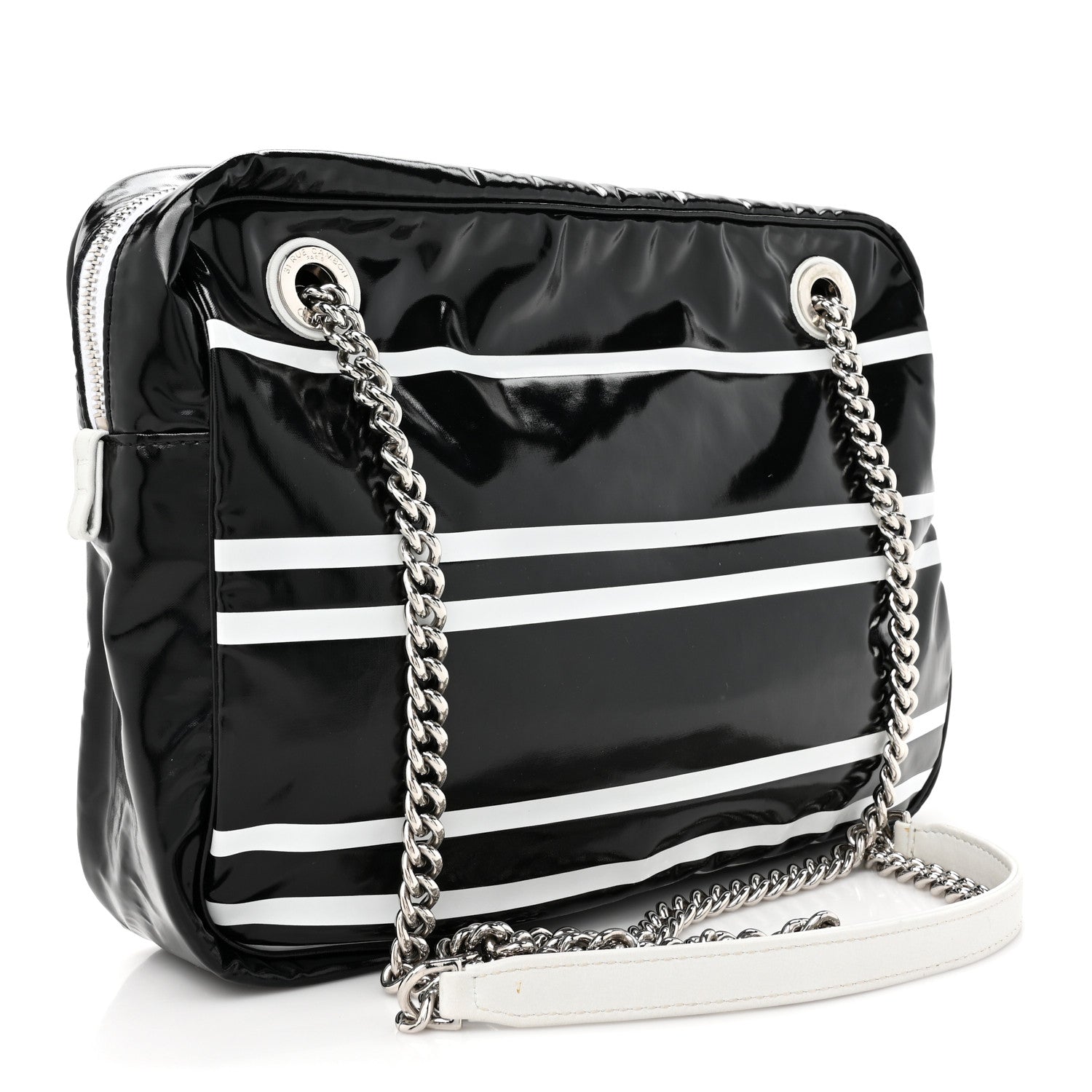 Chanel Vinyl Small La Pausa Camera Case Black 3 of 10