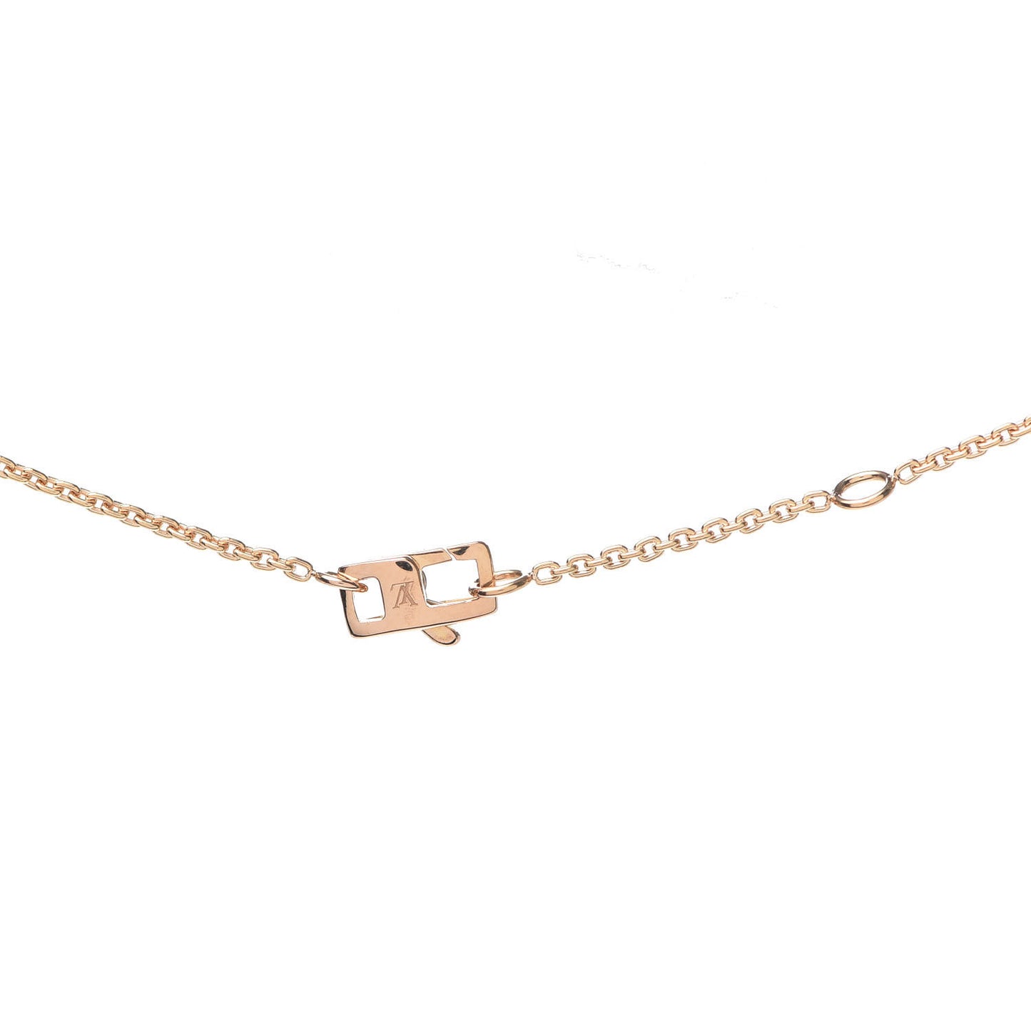 18K Pink Gold Diamond Idylle Blossom Pendant Necklace