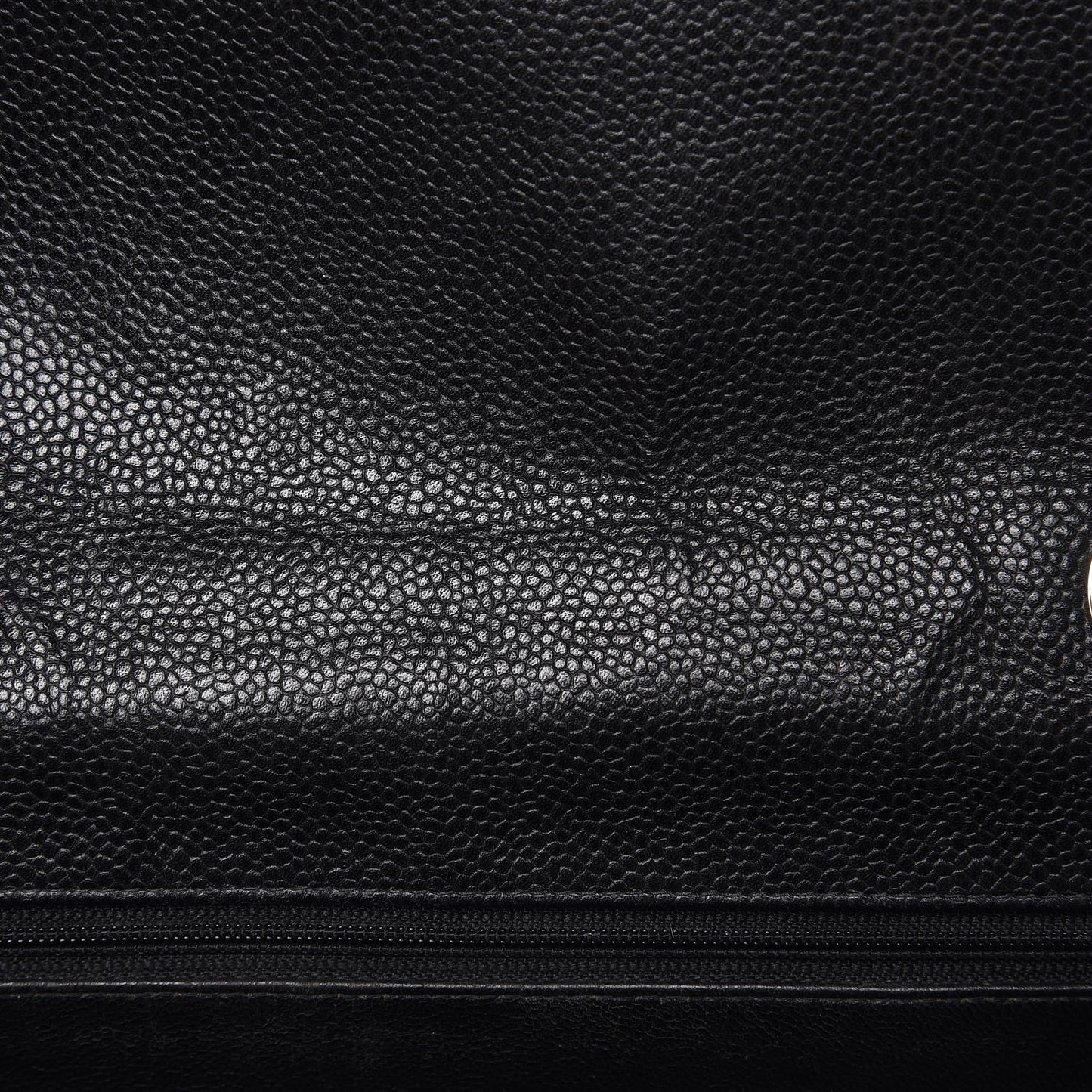 Caviar Quilted Jumbo Single Flap Black