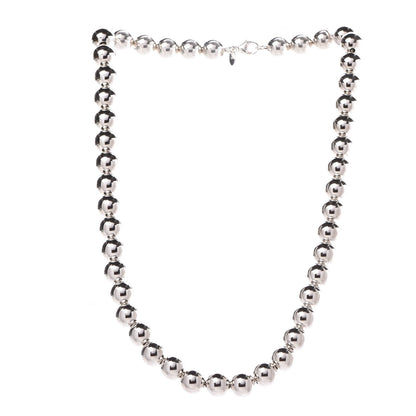 Tiffany Sterling Silver 10mm HardWear Ball Necklace 3 of 6