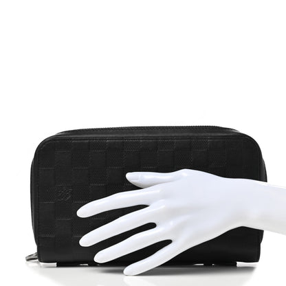 Louis Vuitton Damier Infini Zippy XL Wallet Onyx 2 of 9