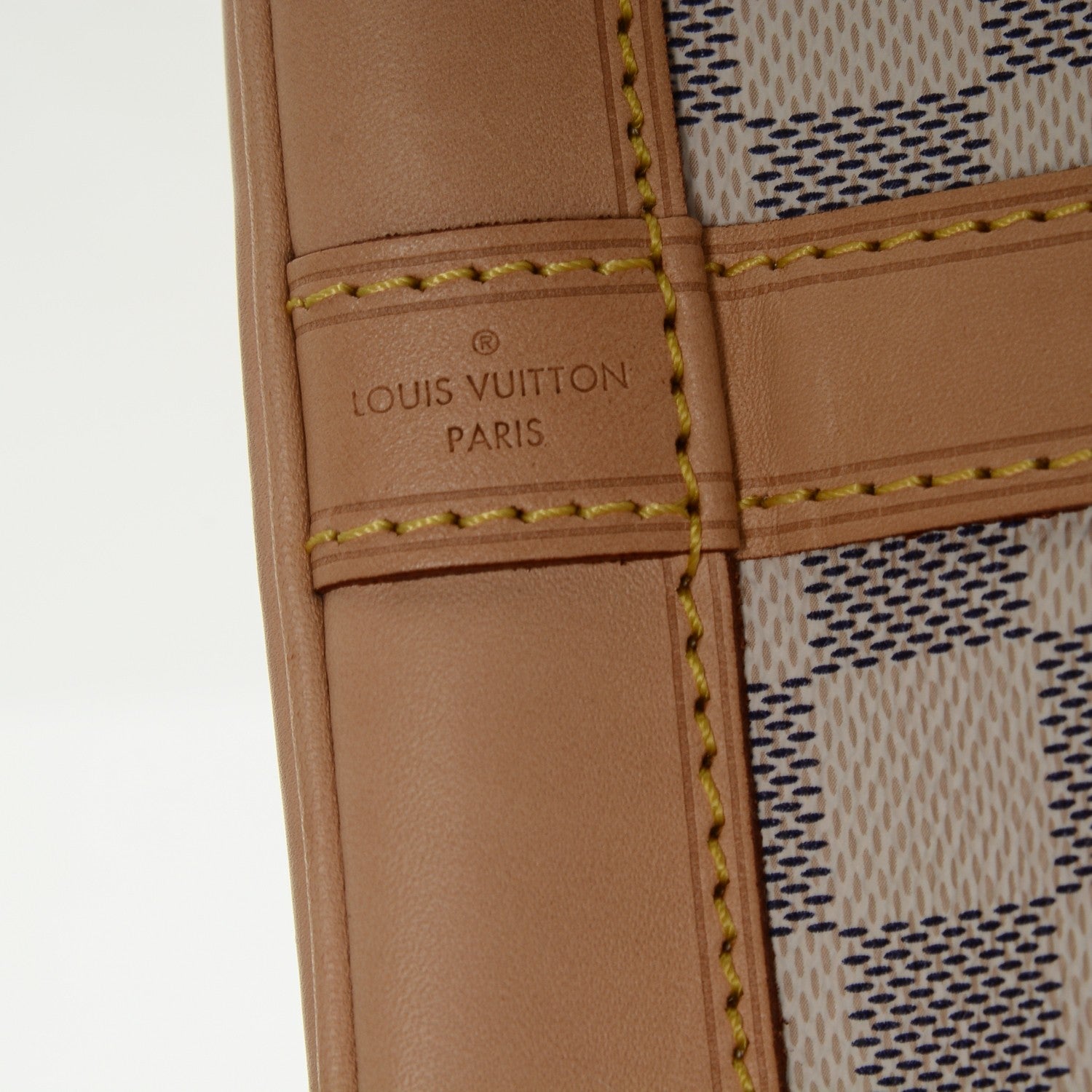 Louis Vuitton Damier Azur Noe BB 7 of 7