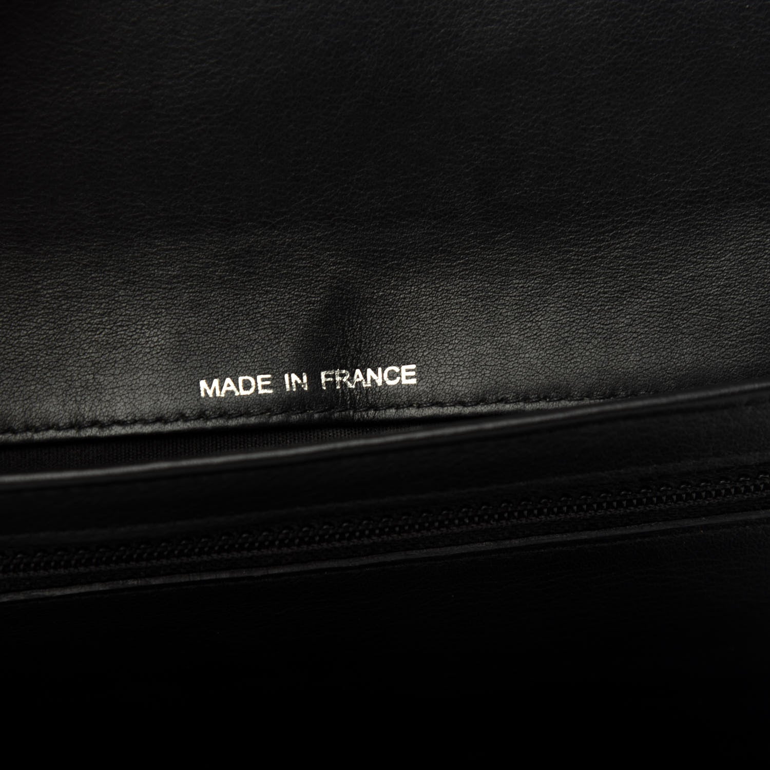 Chanel Caviar Sevruga CC Large Gusset Flap Wallet Black 7 of 9