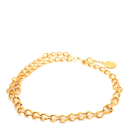 Chanel Metal Chain CC Medallion Belt Gold 2 of 3