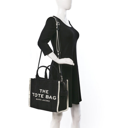 Marc Jacobs Jacquard Medium The Traveler Tote Bag Black 2 of 8