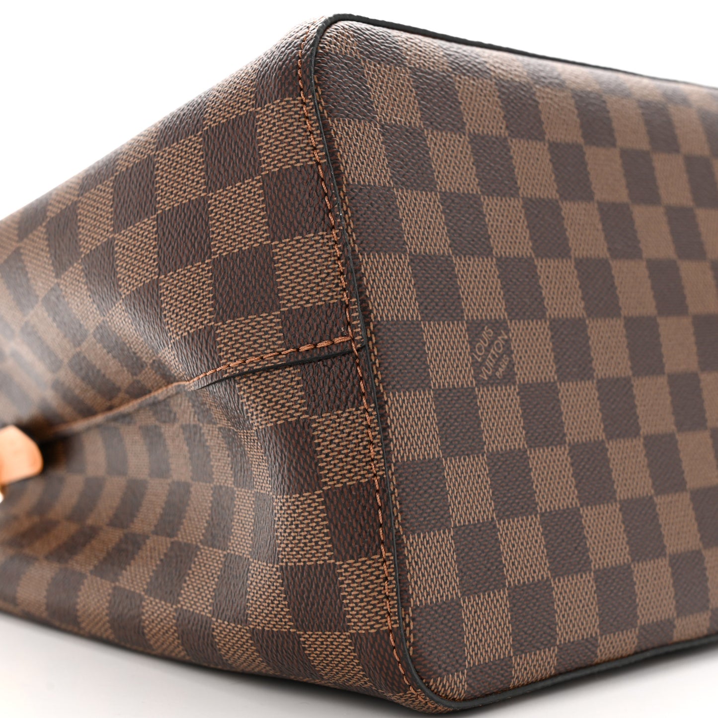 Damier Ebene Neonoe MM Safran