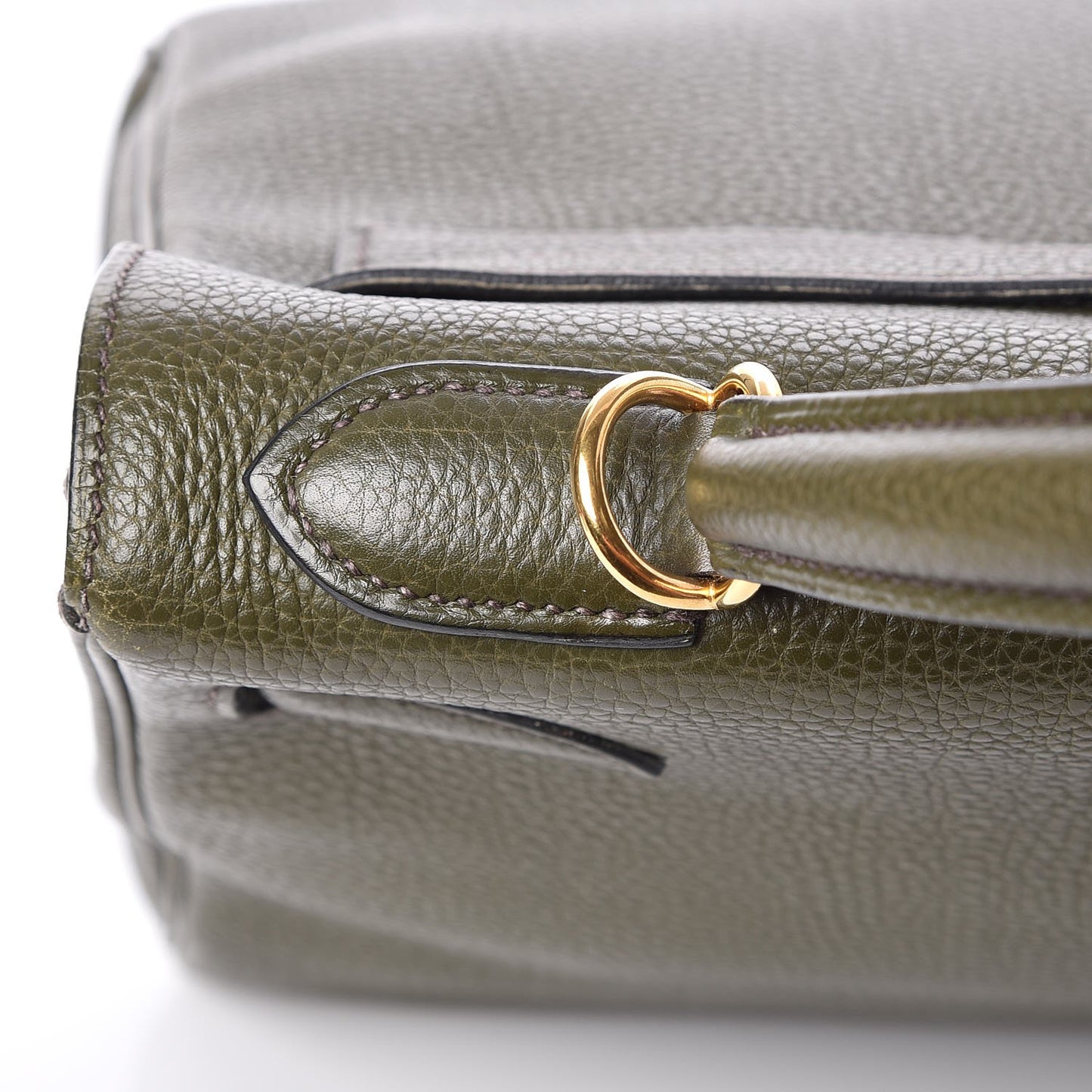 Togo Kelly Retourne 32 Vert Olive