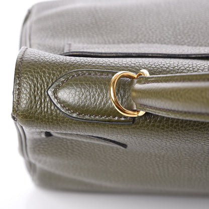 Hermes Togo Kelly Retourne 32 Vert Olive 29 of 31
