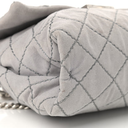 Stella McCartney Shaggy Deer Quilted Small Beckett Chain Shoulder Bag Grey 9 of 13