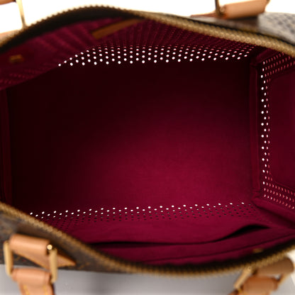 Louis Vuitton Monogram Perforated Speedy 30 Fuchsia 5 of 8