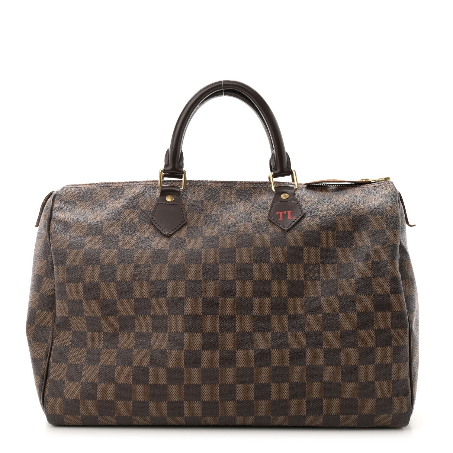 Louis Vuitton Damier Ebene Speedy 35 1 of 10