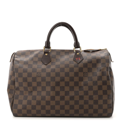 Louis Vuitton Damier Ebene Speedy 35 1 of 10