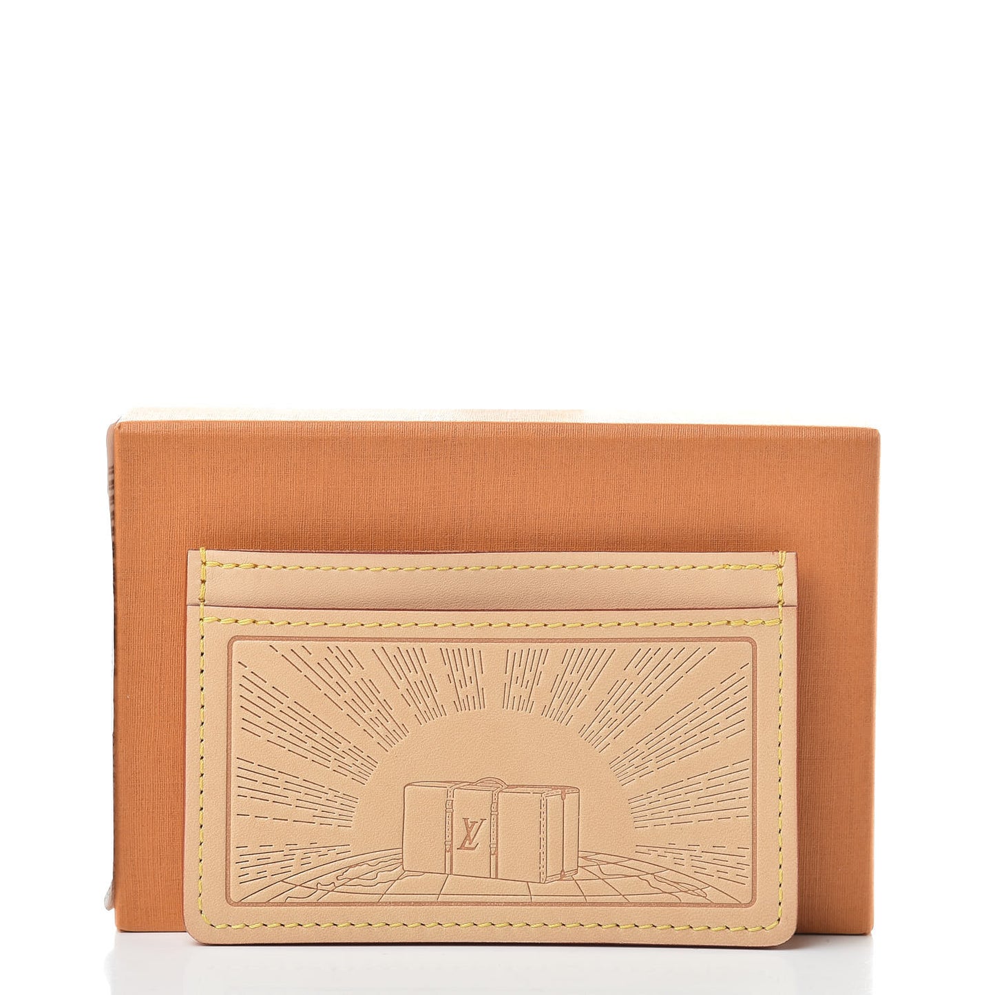 Vachetta Voyages Card Holder