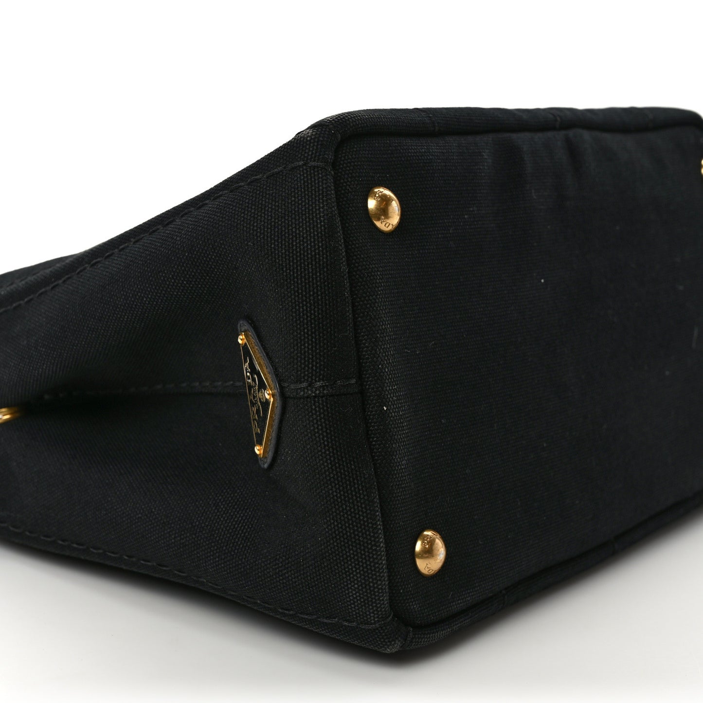 Canapa Small Logo Tote Black