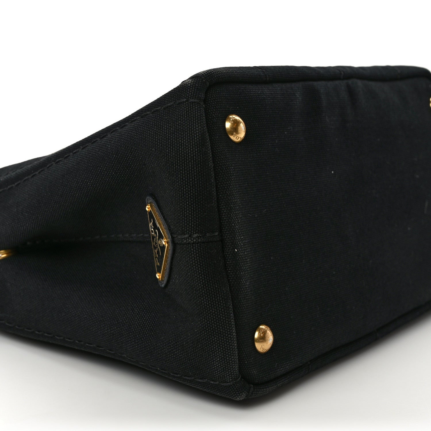 Prada Canapa Small Logo Tote Black 7 of 10