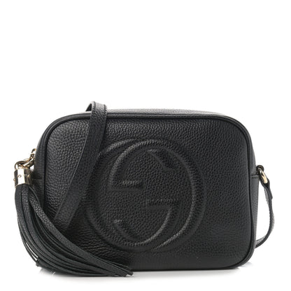 Gucci Pebbled Calfskin Small Soho Disco Bag Black 1 of 15