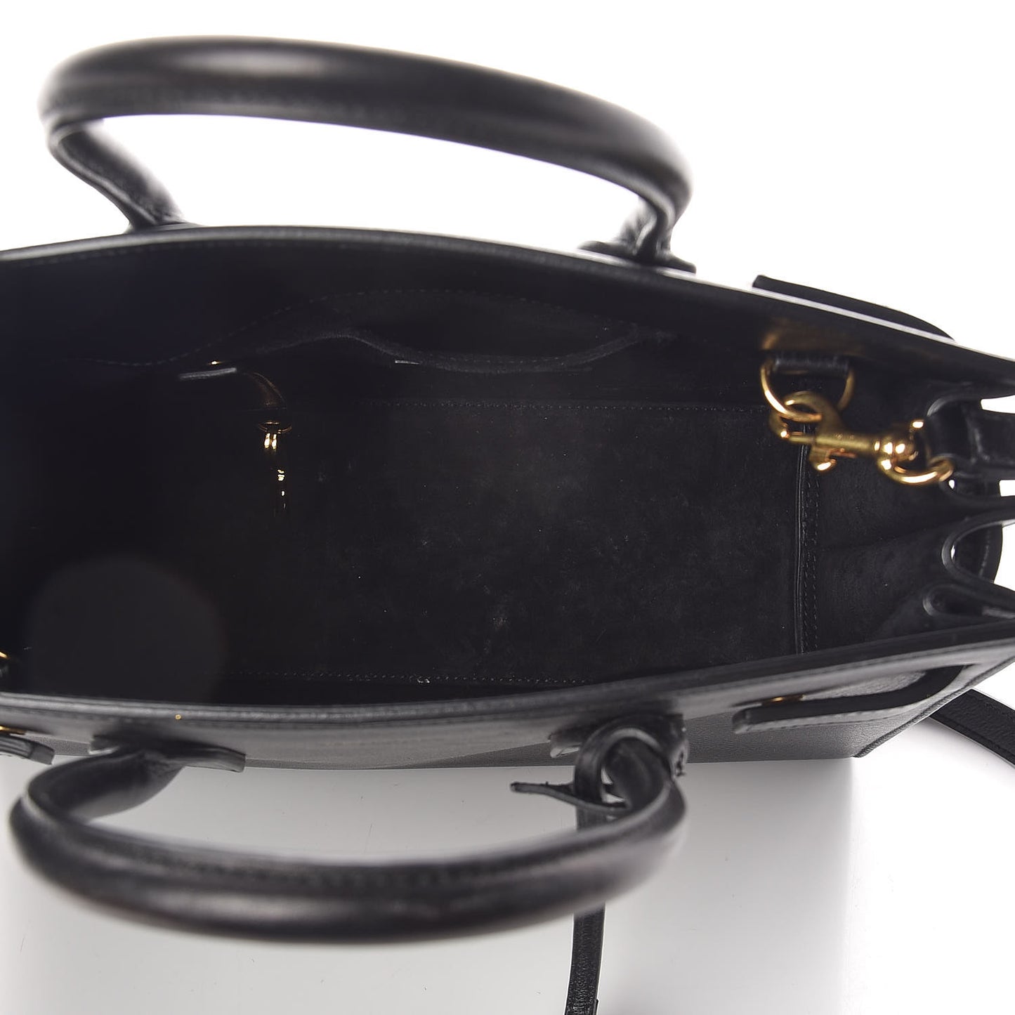 Calfskin Baby Sac De Jour Black