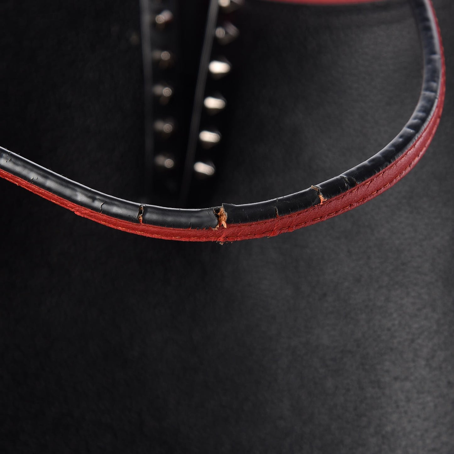Calfskin Spikes East West Cabata Tote Black