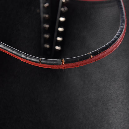 Christian Louboutin Calfskin Spikes East West Cabata Tote Black 10 of 12