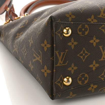 Louis Vuitton Monogram V Tote MM Black 9 of 11