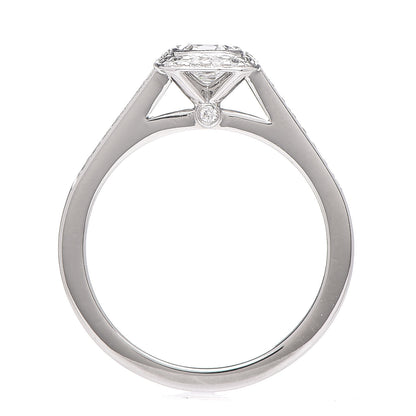 Tiffany Platinum Diamond .41ct. Legacy Ring 51 5.75 5 of 9