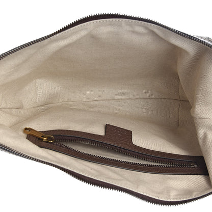 Gucci GG Supreme Monogram Web Small Ophidia Half Moon Hobo Brown 5 of 11