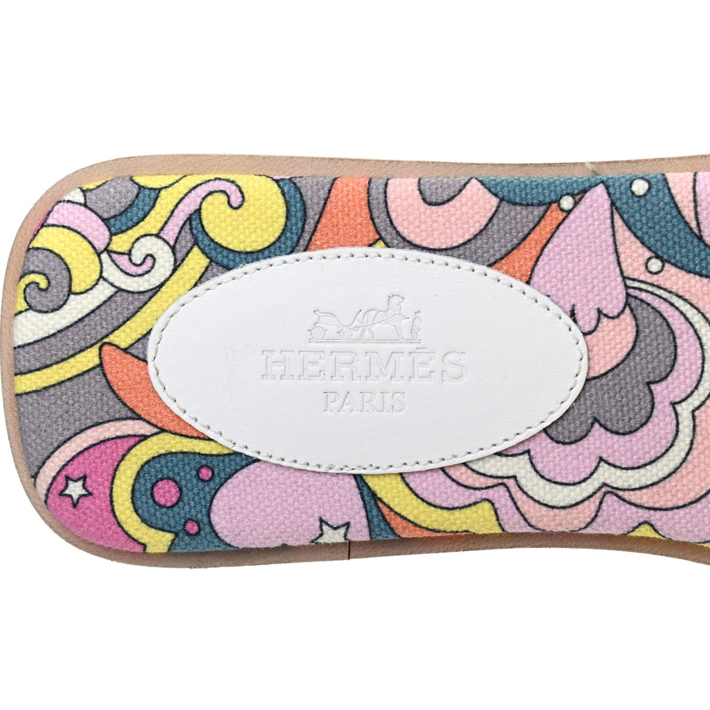 Faubourg Rainbow Oran Sandals 36 White Multicolore