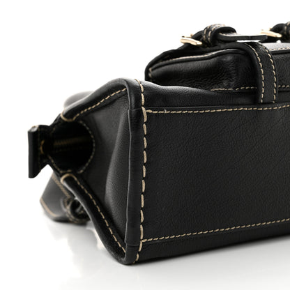 Chloe Buffalo Mini Edith Sepia Black 9 of 10