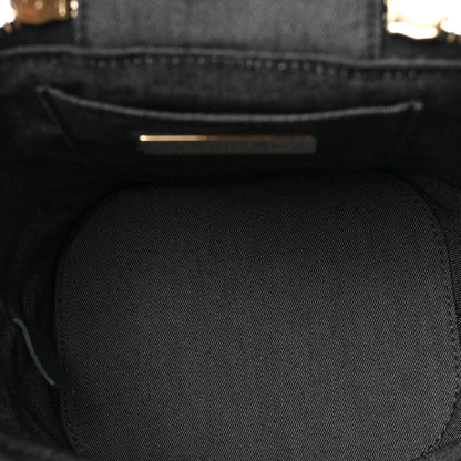 Chanel Lambskin Timeless Vanity Cosmetic Case Black 5 of 9