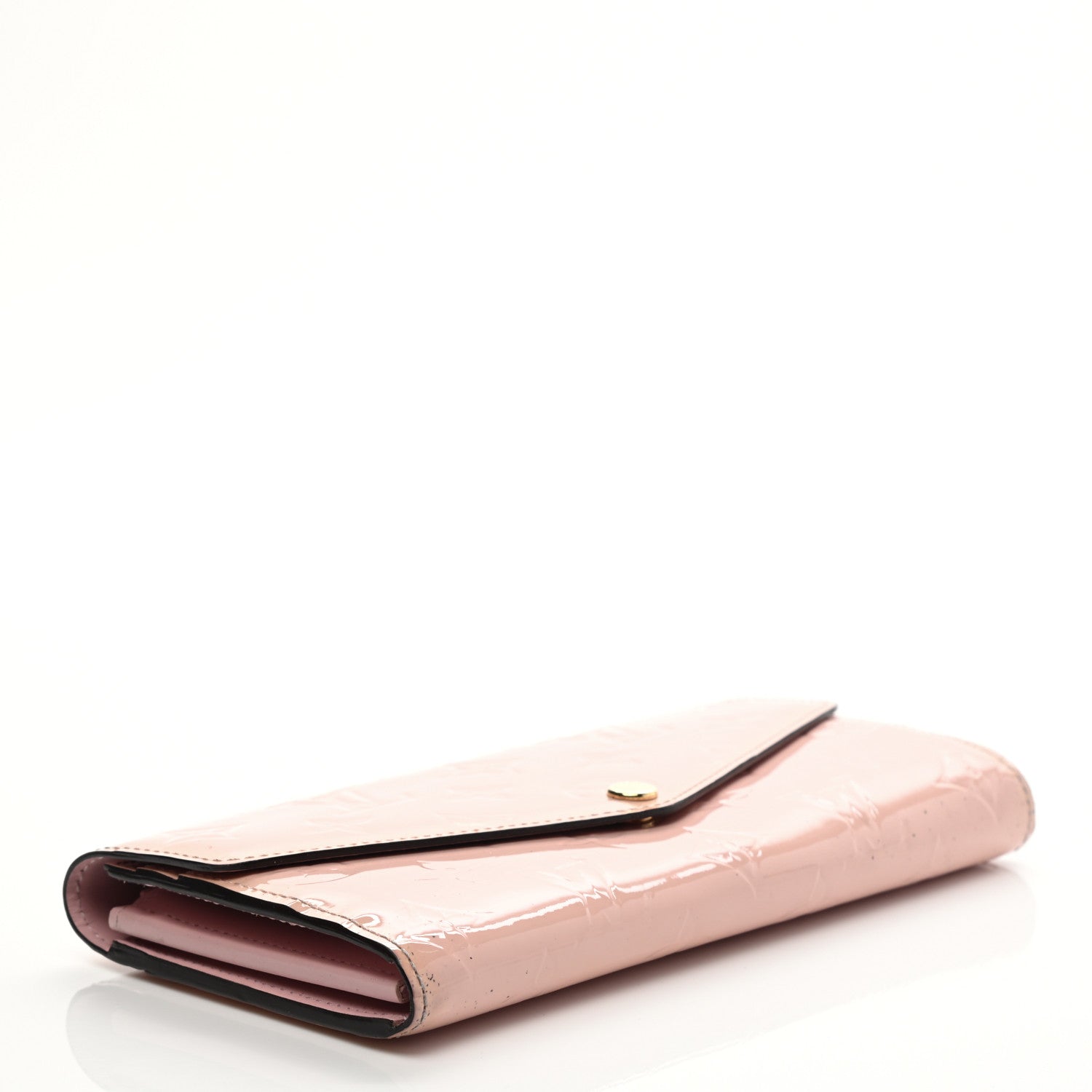Louis Vuitton Vernis Sarah Wallet NM Rose Ballerine 4 of 11