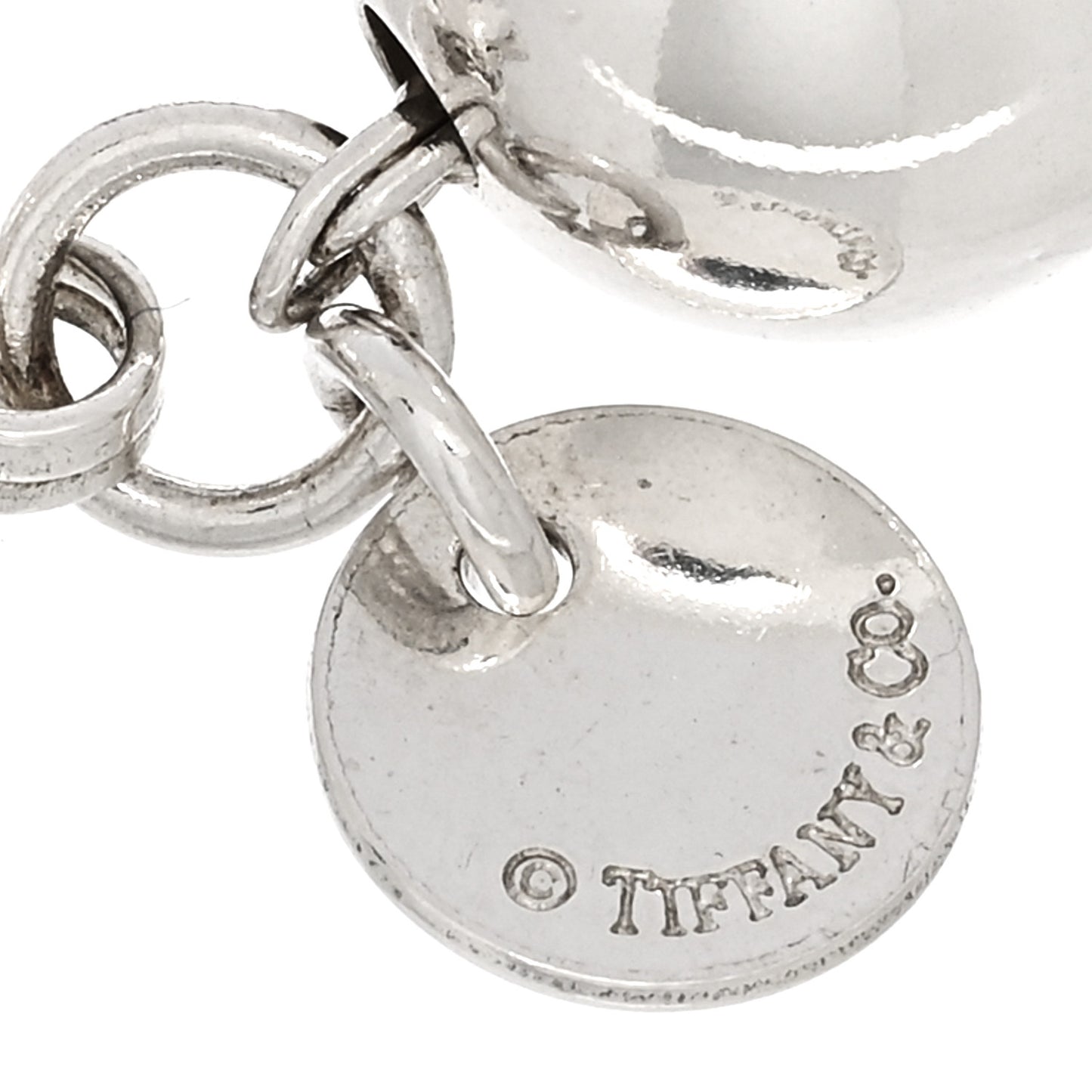 Sterling Silver 10mm Hardwear Ball Bracelet