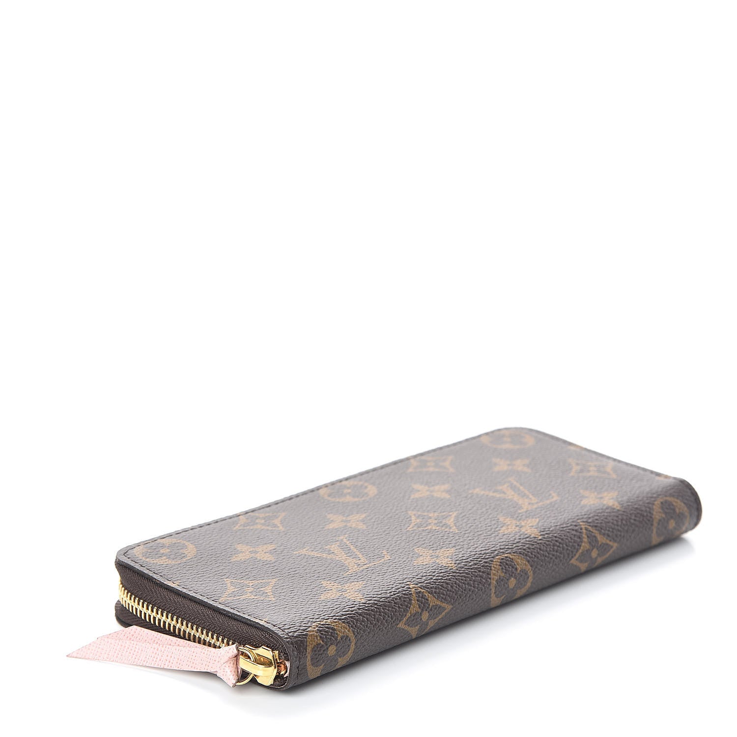 Louis Vuitton Monogram Clemence Wallet Rose Ballerine 4 of 6
