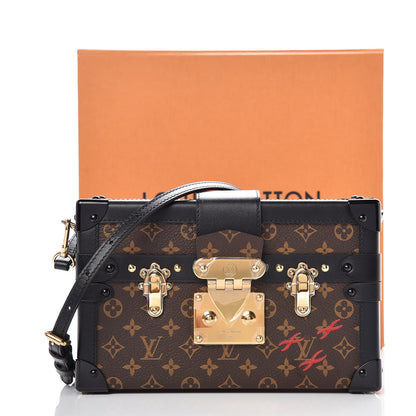 Louis Vuitton Monogram Petite Malle Black 9 of 9