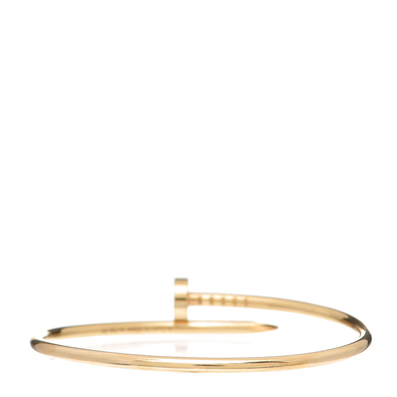 Cartier 18K Yellow Gold Small Juste Un Clou Bracelet 15 3 of 6