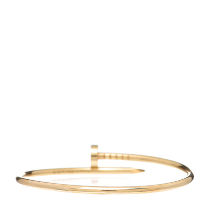 Cartier 18K Yellow Gold Small Juste Un Clou Bracelet 15 3 of 6