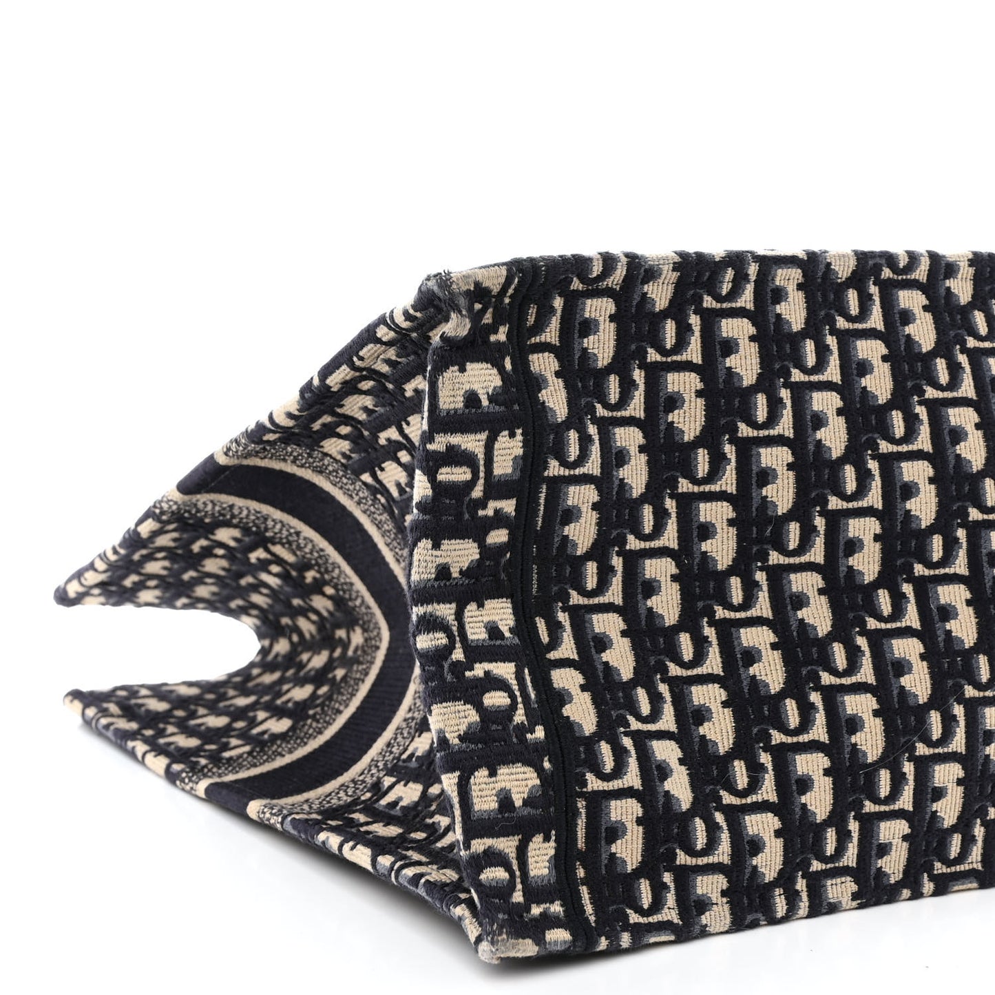 Oblique Large Book Tote Blue Multicolor