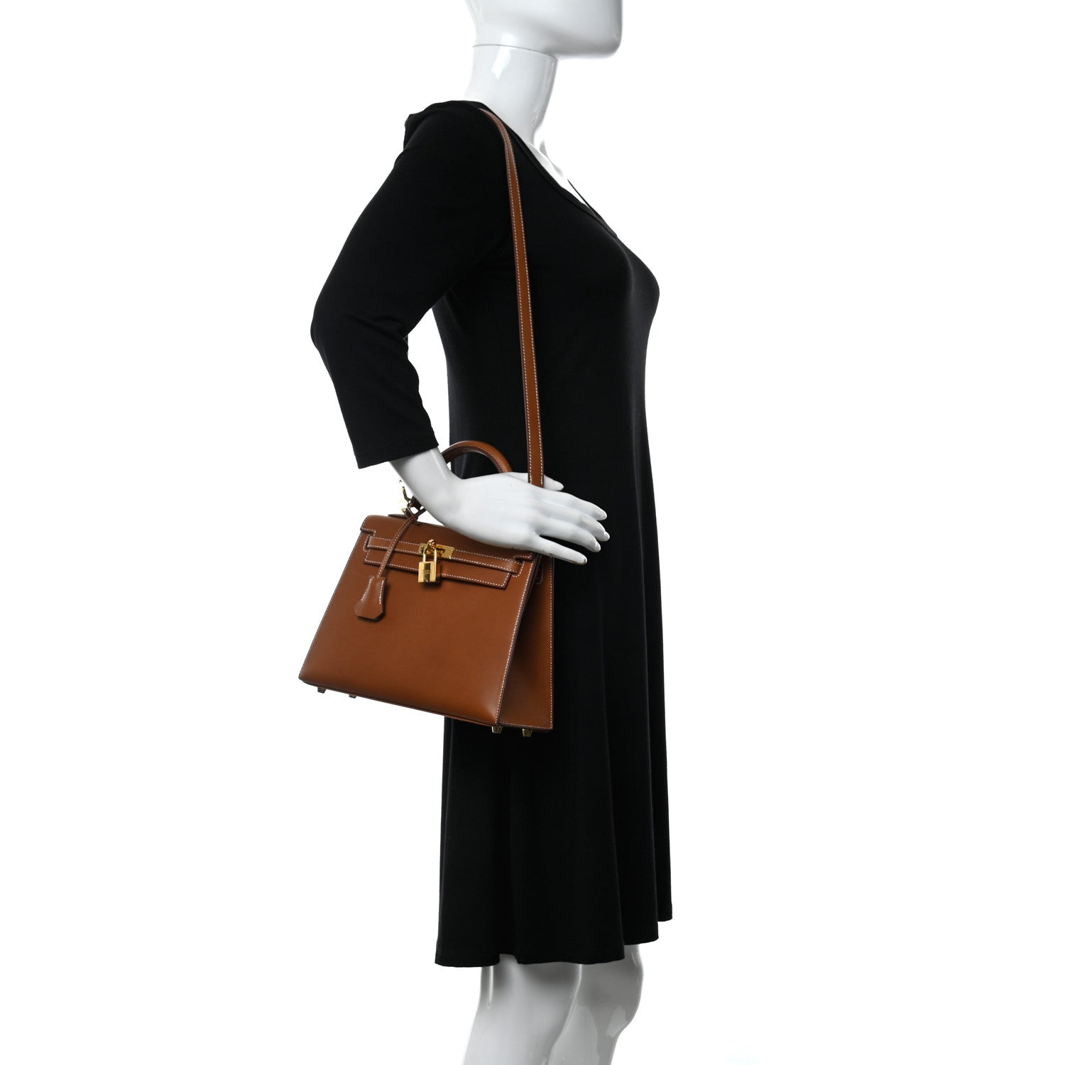 Hermes Barenia Kelly Sellier 25 Fauve 2 of 18