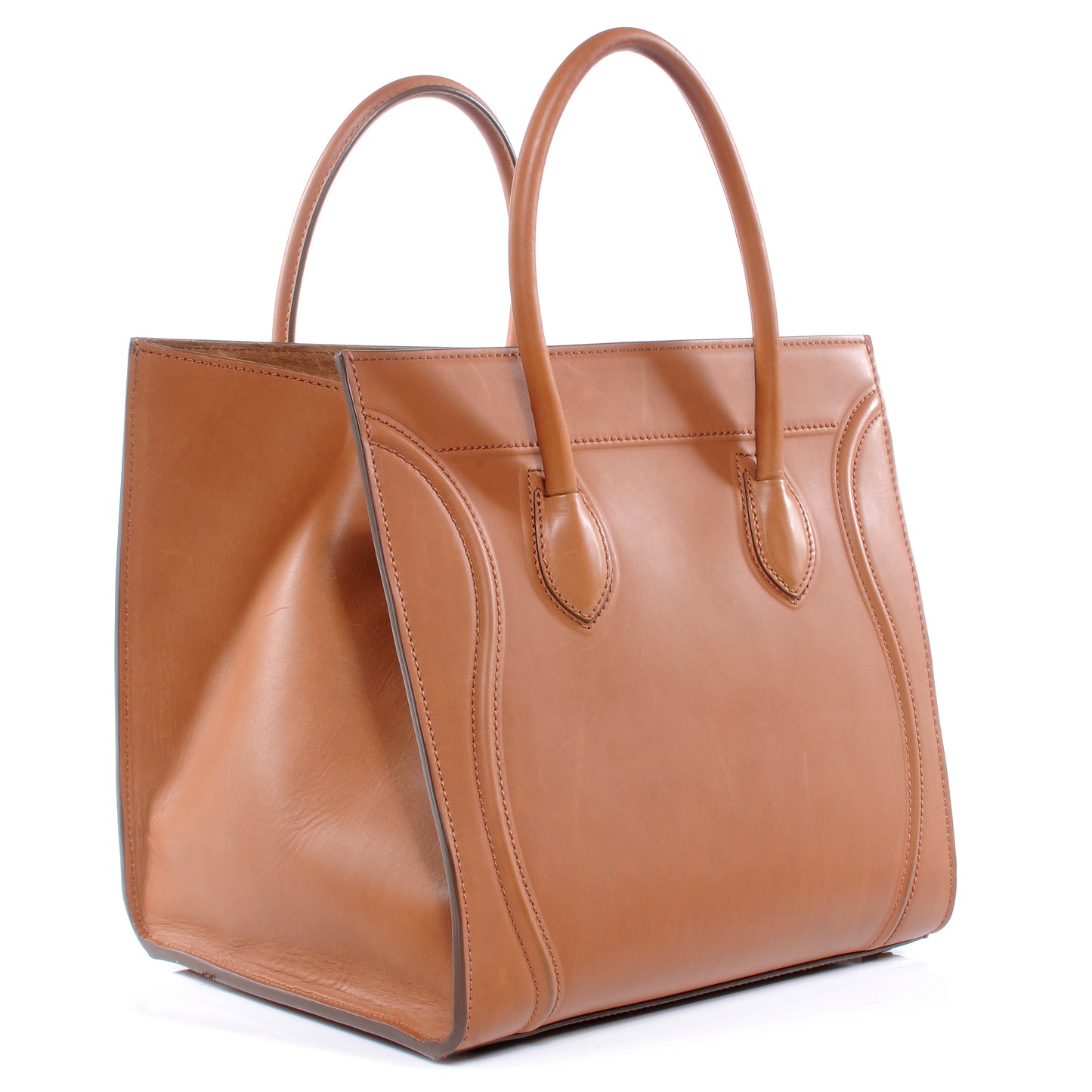 Natural Calfskin Medium Phantom Luggage