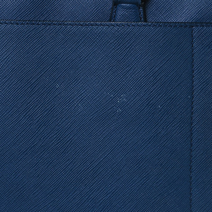 Prada Saffiano Travel Briefcase Bluette 16 of 18