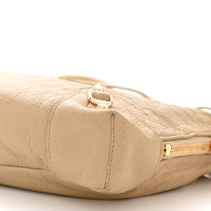 Balenciaga Agneau Classic Gold Hardware XS Reporter Crossbody Beige Sable 10 of 10