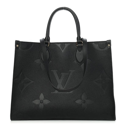 Louis Vuitton Empreinte Monogram Giant Onthego MM Black 1 of 10