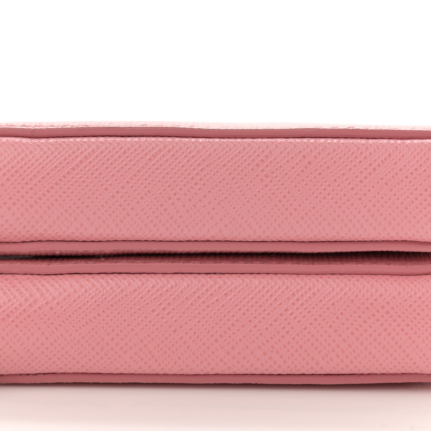 Saffiano Mini Triangle Crossbody Pouch Petalo