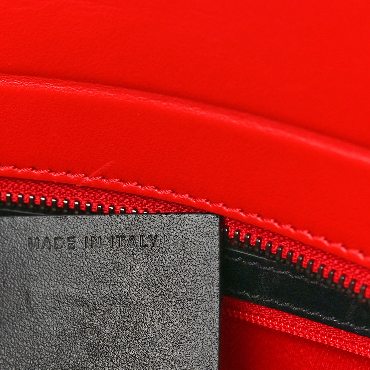 Calfskin Leopard Jacquard Spiked Medium Paloma Black