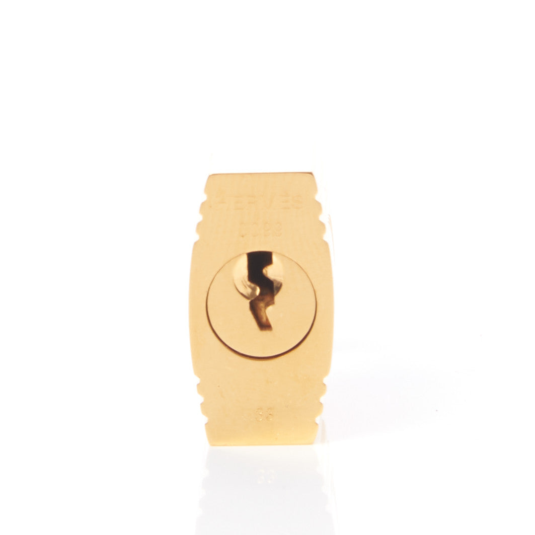 Taurillon Clemence Birkin 35 Gold