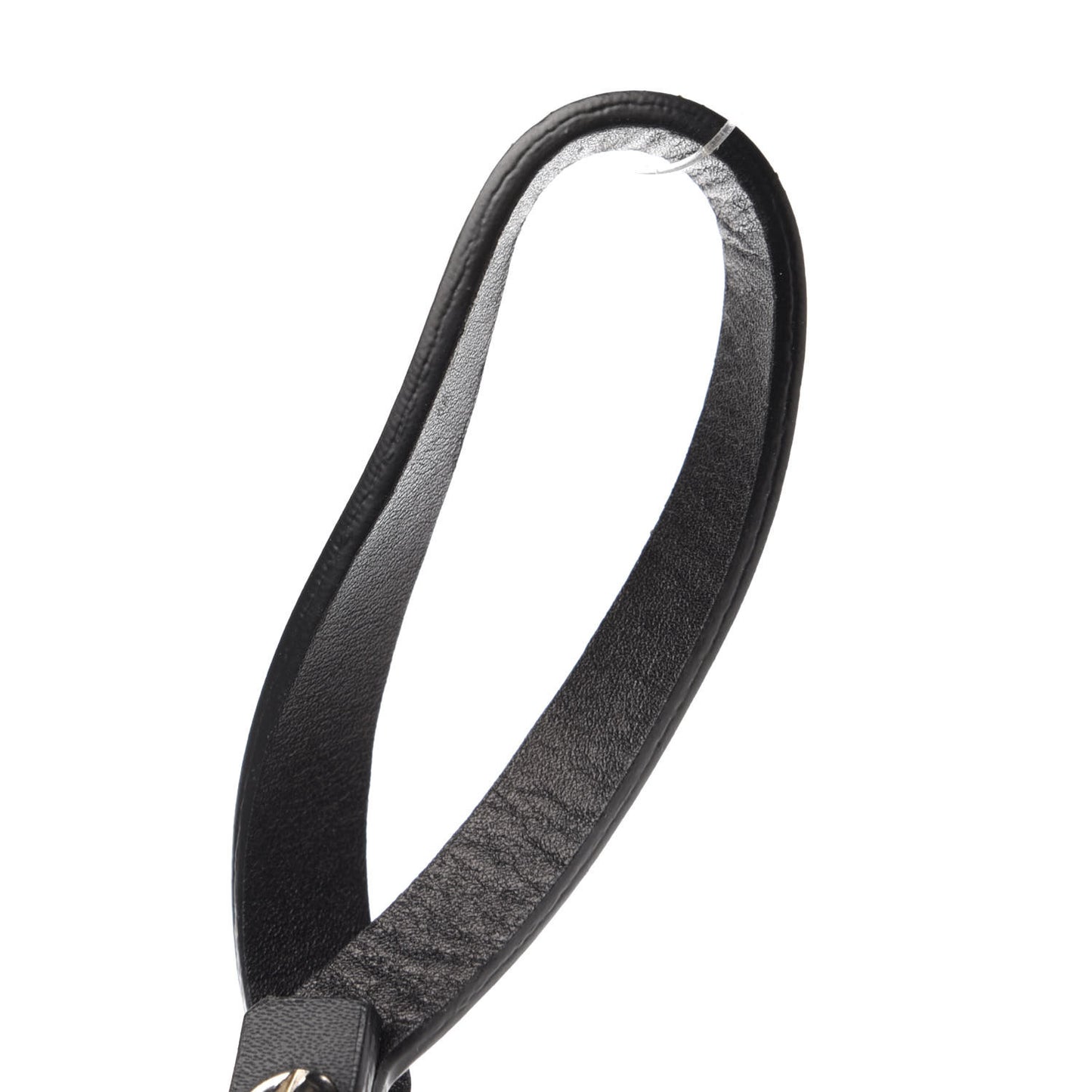 Calfskin Rottweiler Bag Charm Black
